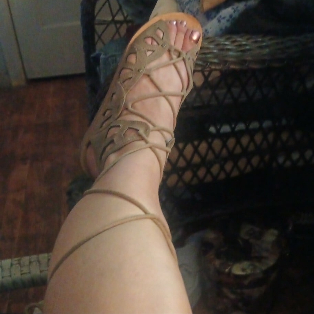 Women's Tan Gladiator Sandals